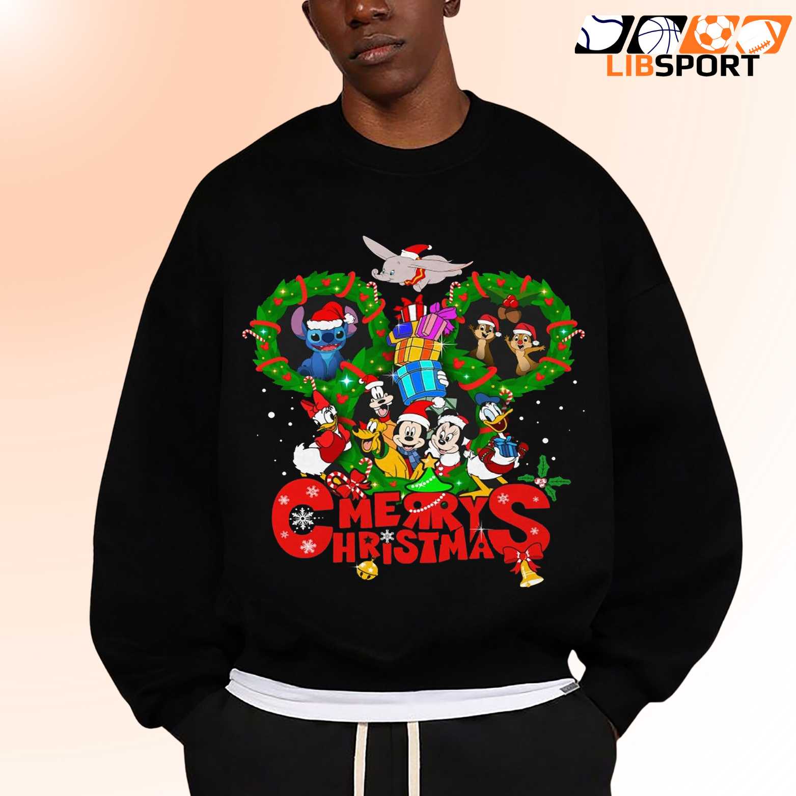 Disney Christmas T Shirt, Mickey Minnie Holiday Magic Unisex Tee